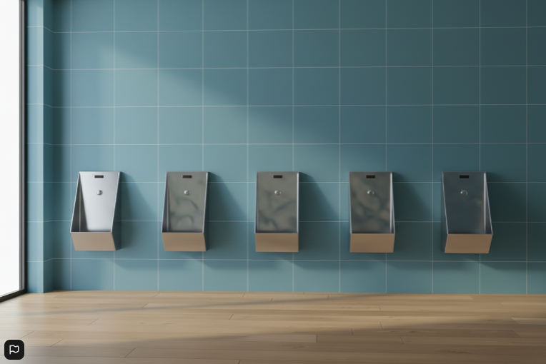 Urinól SENSES com sensor incorporado