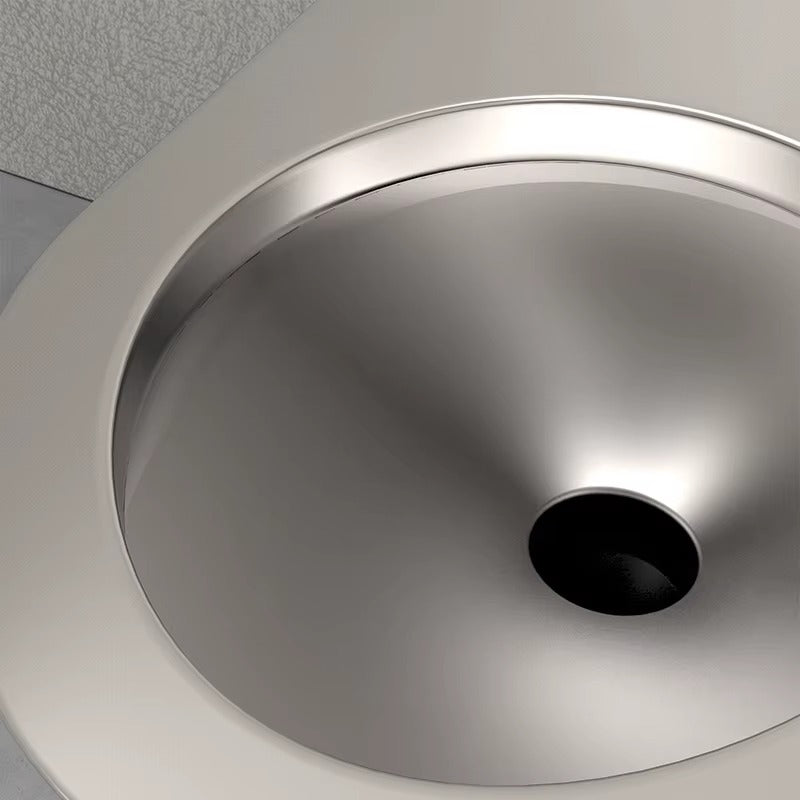 Sanita em Aço Inoxidável para Espaços Públicos (Sem Assento) – Antivandalismo | Instalação ao Pavimento