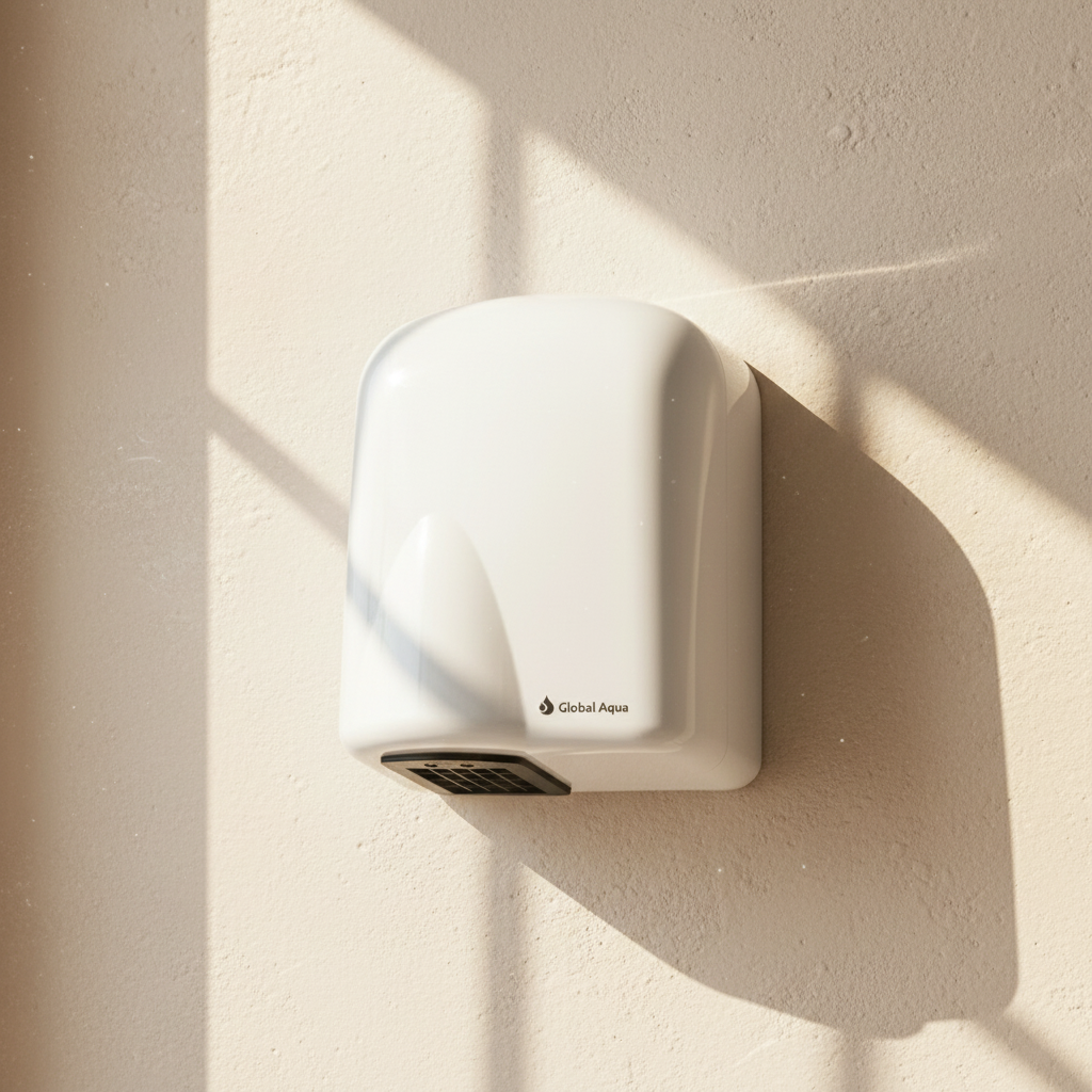 Secador de Mãos Silencioso (45dB) para Ambientes Sensíveis. S-200