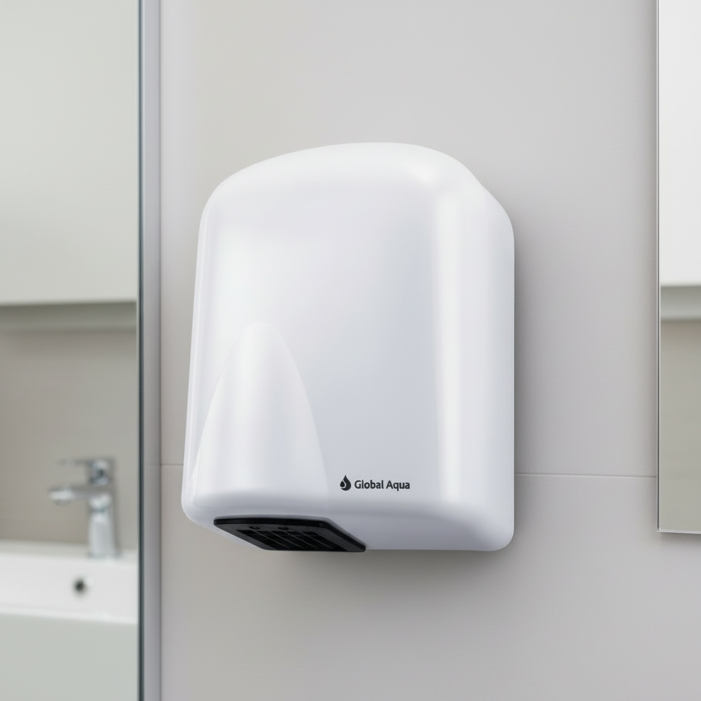 Secador de Mãos Silencioso (45dB) para Ambientes Sensíveis. S-200