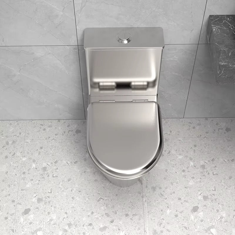 Sanita em Aço Inox com Autoclismo Integrado – Dupla Descarga 3/6L | Antivandalismo