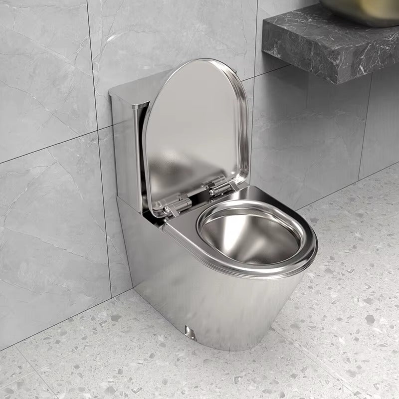 Sanita em Aço Inox com Autoclismo Integrado – Dupla Descarga 3/6L | Antivandalismo