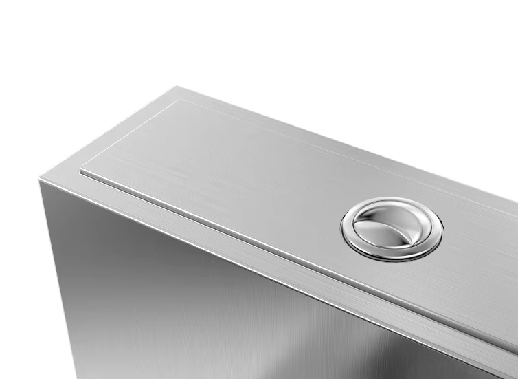 Sanita em Aço Inox com Autoclismo Integrado – Dupla Descarga 3/6L | Antivandalismo