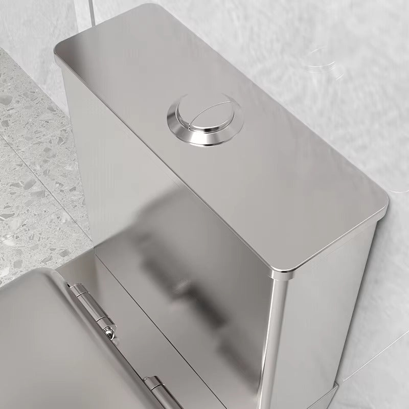 Sanita em Aço Inox com Autoclismo Integrado – Dupla Descarga 3/6L | Antivandalismo