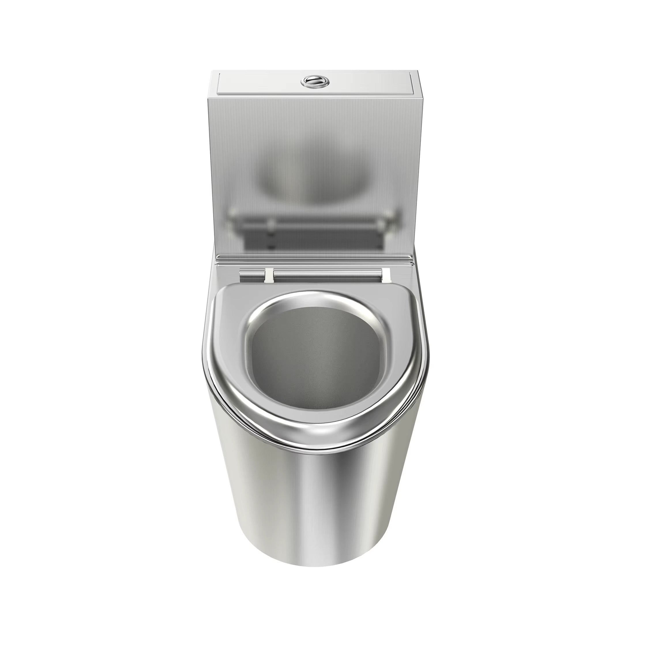 Sanita em Aço Inox com Autoclismo Integrado – Dupla Descarga 3/6L | Antivandalismo