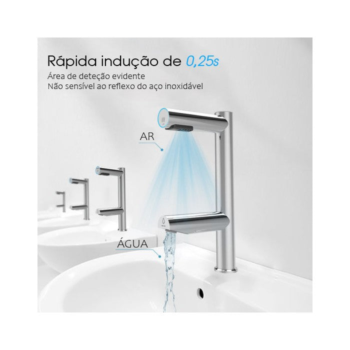 Toneira Automática & Secador de Mãos F-800