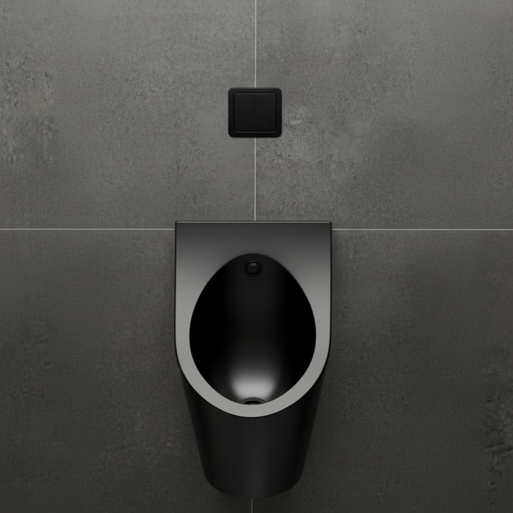Urinol de Design Moderno e Contemporâneo, com Acabamento de Luxo e Elegância Premium para Espaços Sanitários Sofisticados